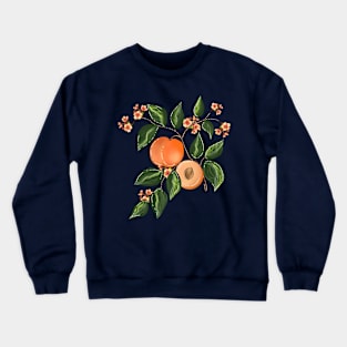 Peach pattern 3 Crewneck Sweatshirt